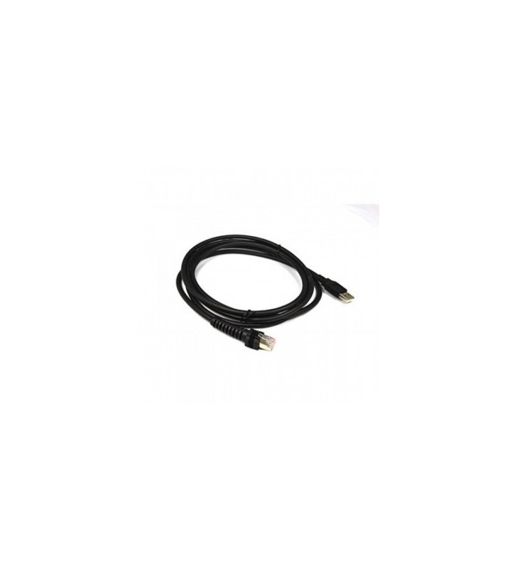 CABL USB TYPE A TPUW COILED PWR/OFF TERMINAL 5M BLK PWR
