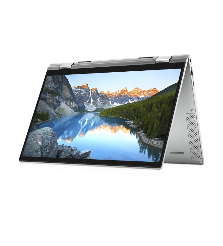 Laptop 2-in-1 Dell Inspiron 7306, Intel Core i5-1135G7, 13.3inch Touch, RAM 8GB, SSD 512GB, Intel Iris Xe Graphics, Windows 10, Platinum Silver