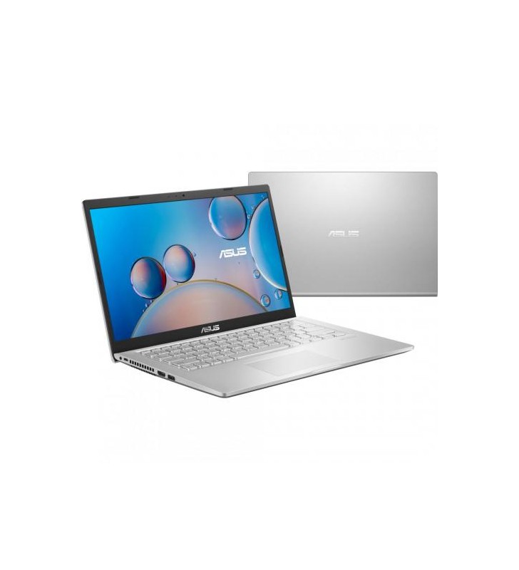 Laptop ASUS VivoBook 14 X415MA-EK187, Intel Celeron N4020, 14inch, RAM 4GB, SSD 256GB, Intel UHD Graphics 600, No OS, Transparent Silver