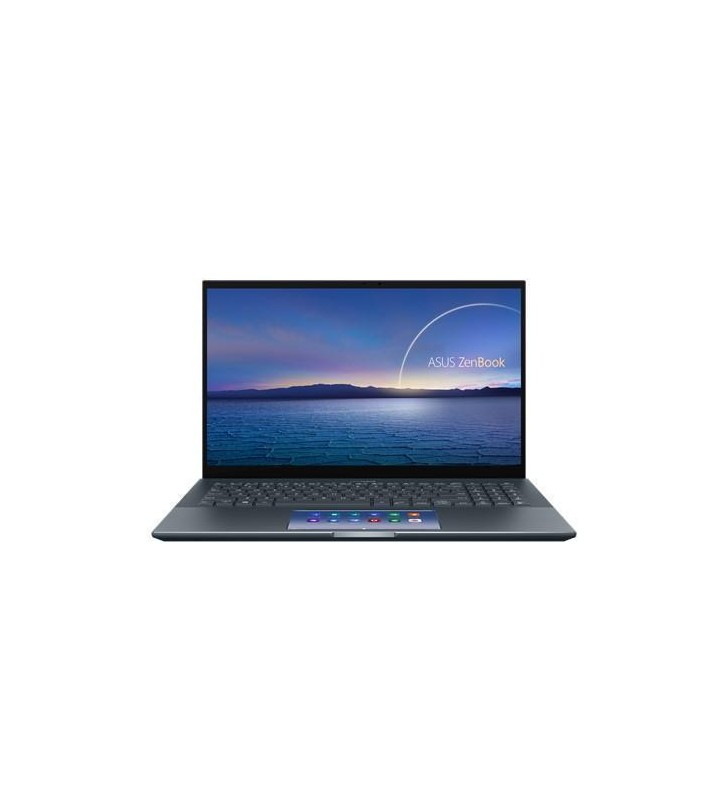 Laptop ASUS Zenbook Pro 15 UX535LI cu procesor Intel® Core™ i7-10870H, 15.6", 4K UHD, 16GB, 1TB SSD, NVIDIA® GeForce® GTX 1650 Ti 4GB, Windows 10 Pro, Pine Grey