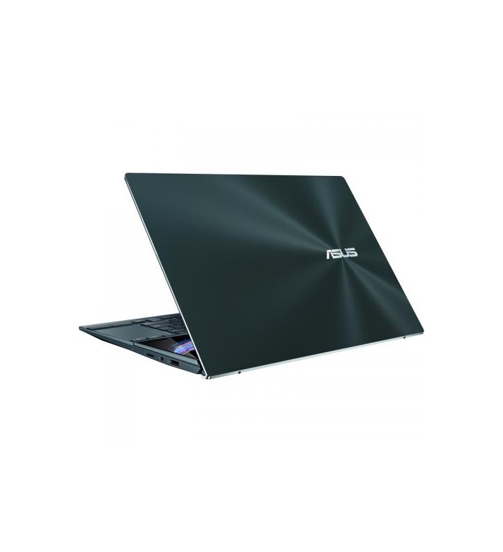 Ultrabook ASUS 14'' ZenBook Duo 14 UX482EA, FHD, Procesor Intel® Core™ i7-1165G7 (12M Cache, up to 4.70 GHz, with IPU), 16GB DDR4X, 1TB SSD, Intel Iris Xe, Win 10 Pro, Celestial Blue