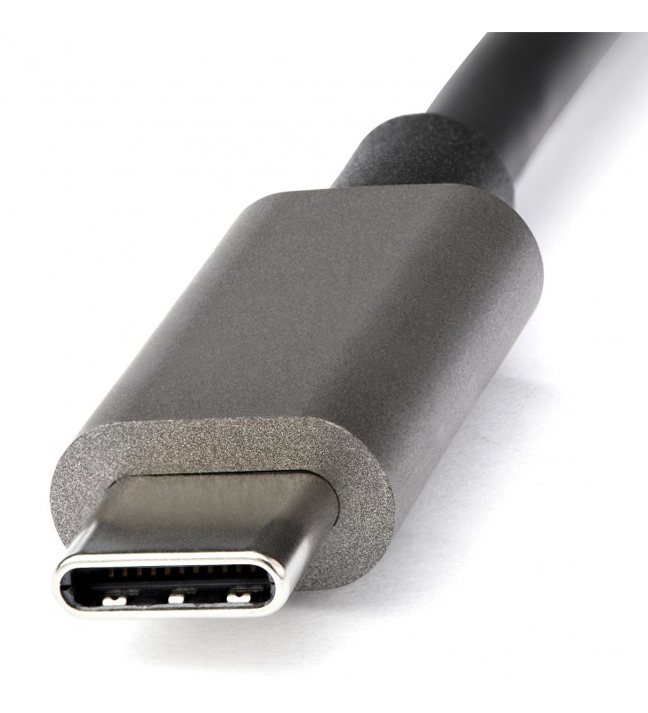 StarTech.com CDP2HDMM3MH adaptor pentru cabluri video 3 m HDMI Tip A (Standard) USB tip-C Negru, Argint