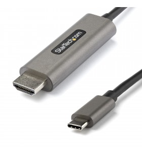 StarTech.com CDP2HDMM1MH adaptor pentru cabluri video 1 m HDMI Tip A (Standard) USB tip-C Negru, Argint