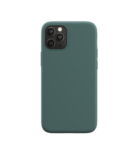 Husa de protectie Next One Silicon Case MagSafe pentru iPhone 12 si iPhone 12 Pro, Green