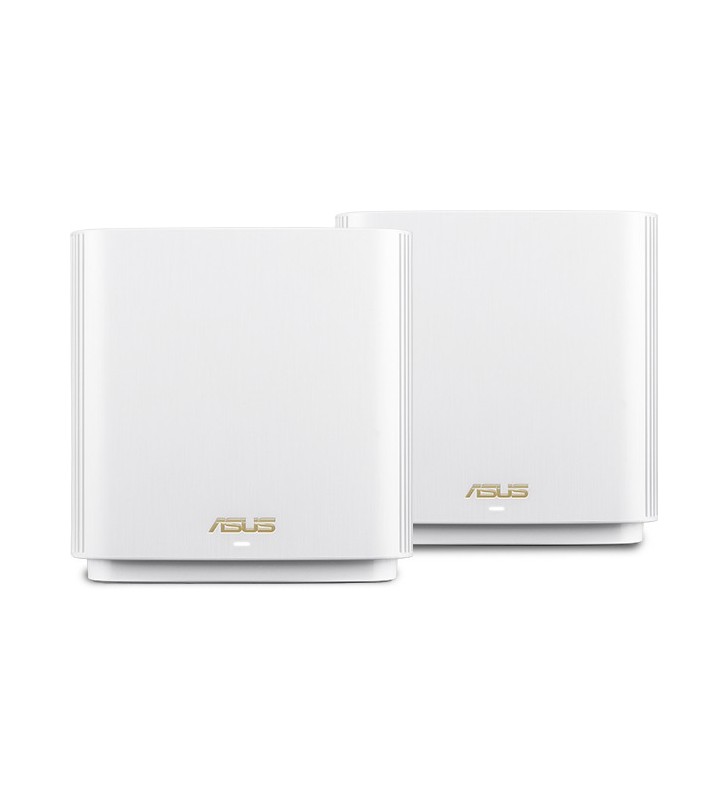 ASUS ZenWiFi AX (XT8) router wireless Gigabit Ethernet Tri-band (2.4 GHz / 5 GHz / 5 GHz) Alb