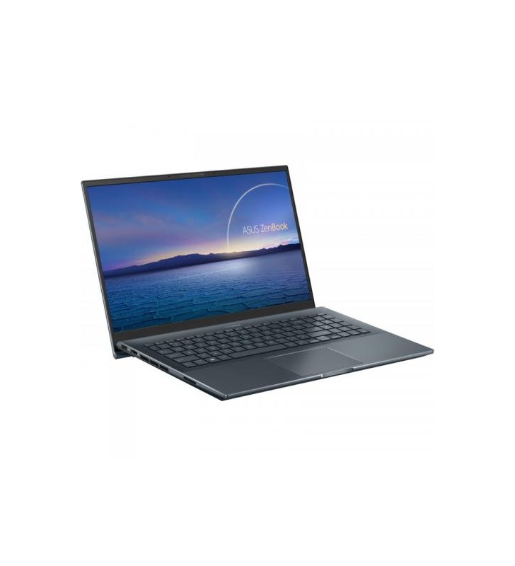 UltraBook Asus ZenBook Pro 15 UX535LI-BN239T, Intel Core i7-10870H, 15.6inch, RAM 16GB, HDD 1TB + SSD 512GB, nVidia GeForce GTX 1650 Ti 4GB, Windows 10, Pine Grey