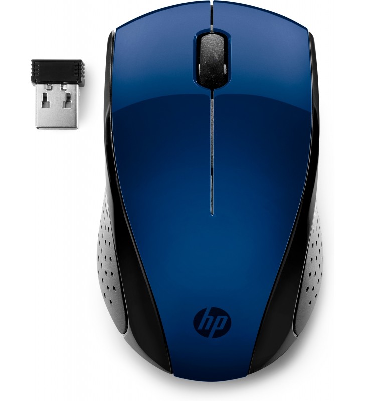 HP 220 mouse-uri Ambidextru RF fără fir Blue LED 1600 DPI