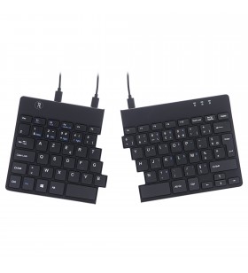 R-Go Tools RGOSP-FRWIBL tastaturi USB AZERTY Franţuzesc Negru