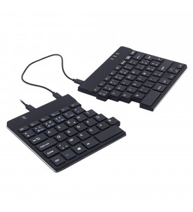 R-Go Tools RGOSP-BEWIBL tastaturi USB AZERTY Flamandă Negru