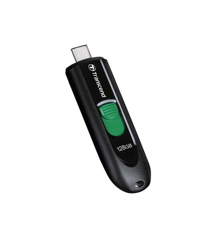 Stick memorie Transcend Jetflash 790C, 128GB, USB-C, Black
