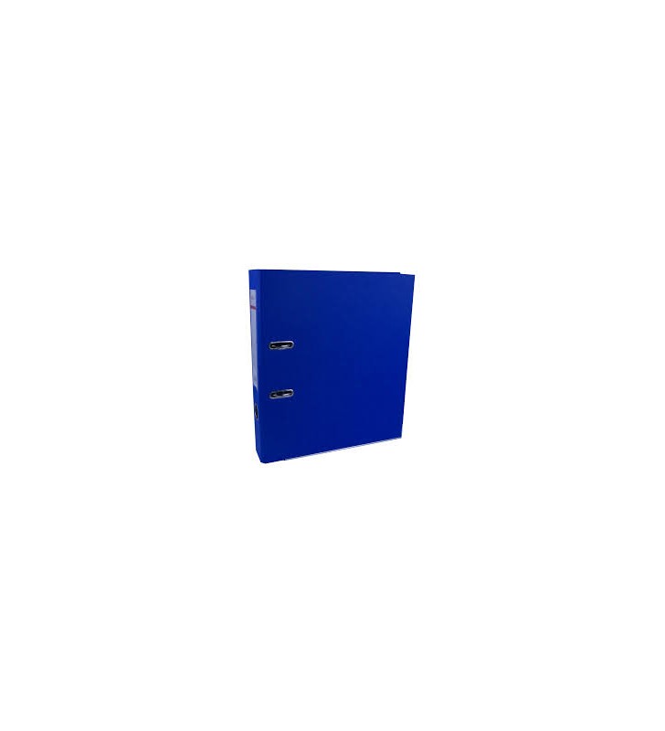 Biblioraft carton plastifiat A4 5cm, albastru EV4B03