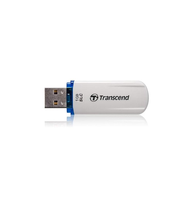 Stick memorie Transcend TS1GJF170 1GB, USB 2.0, White