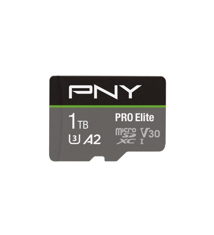 Memory Card PNY Pro Elite SDXC 1 TB, Clasa10 + Adaptor SD