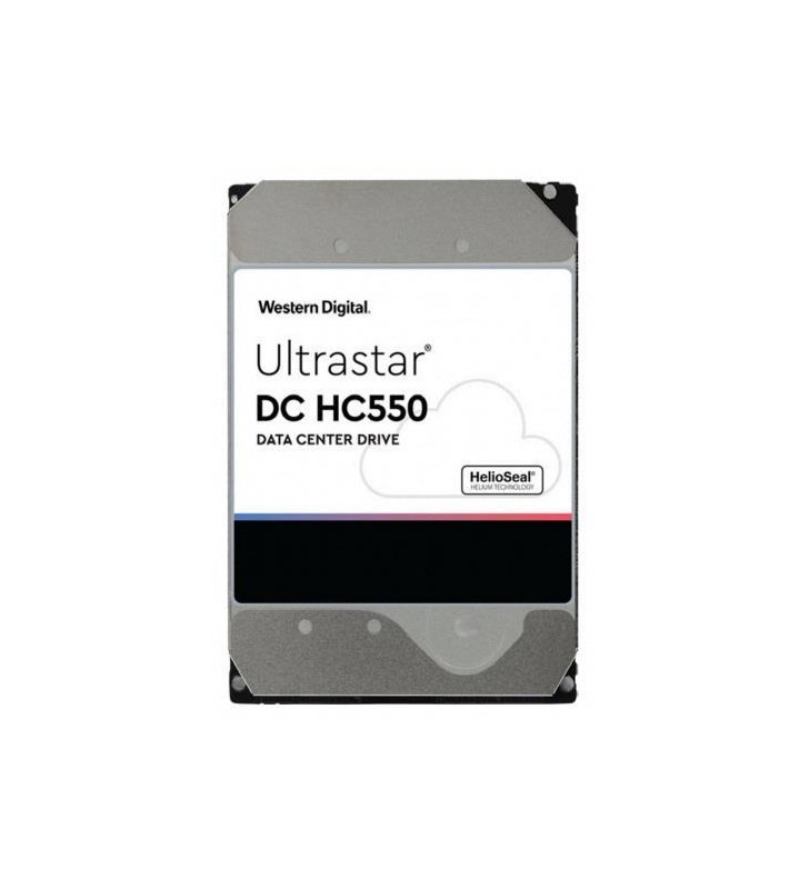 HDD Server WD/HGST ULTRASTAR DC HC550 (3.5’’, 16TB, 512MB, 7200 RPM, SATA 6Gb/s, 512N SE NP3), SKU: 0F38462