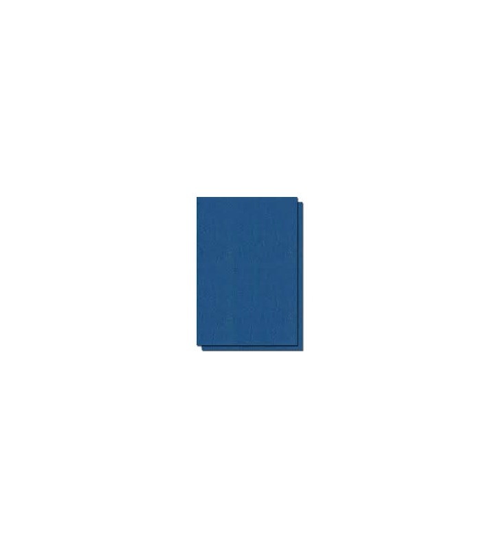 Coperti carton color imitatie piele A4 250g/mp 100coli/top, blue EV8B05