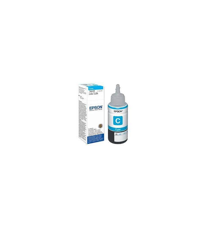 Cartus ink compatibil EP-C13T66424A, T6642/T6732 cyan, 70ml