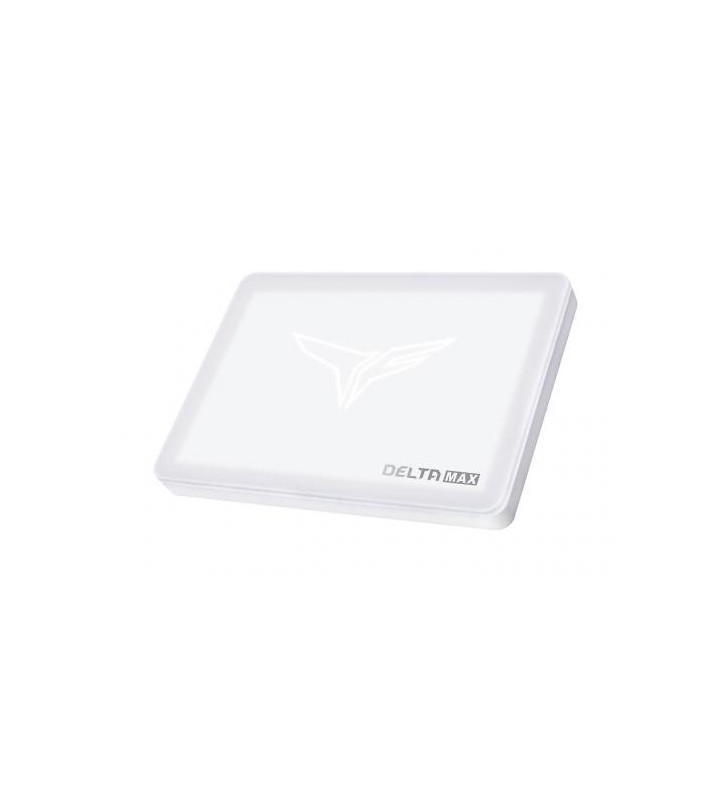 SSD TeamGroup T-Force Delta MAX RGB White 1TB, SATA3, 2.5inch