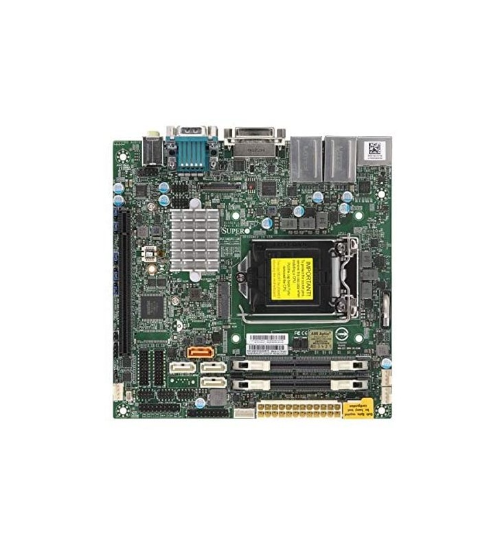 X11SCV-L LGA1151 H310 DDR4 MITX/M2 VGA 2X1GBE 4XSATA RETAIL
