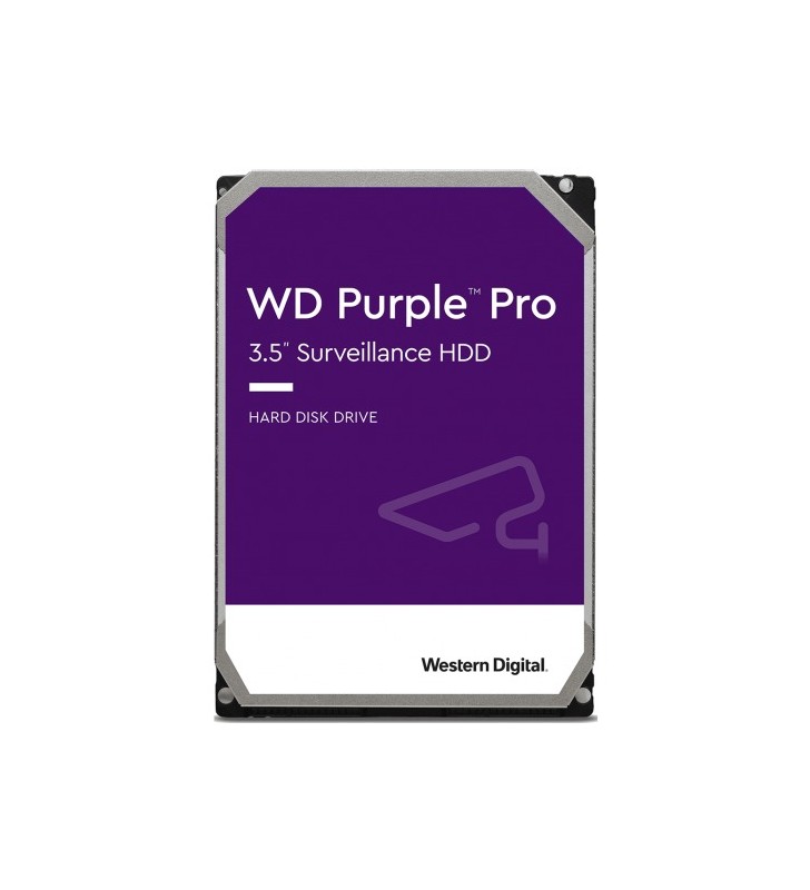 Hard Disk Western Digital Purple Pro 8TB, SATA3, 256MB, 3.5inch, Bulk