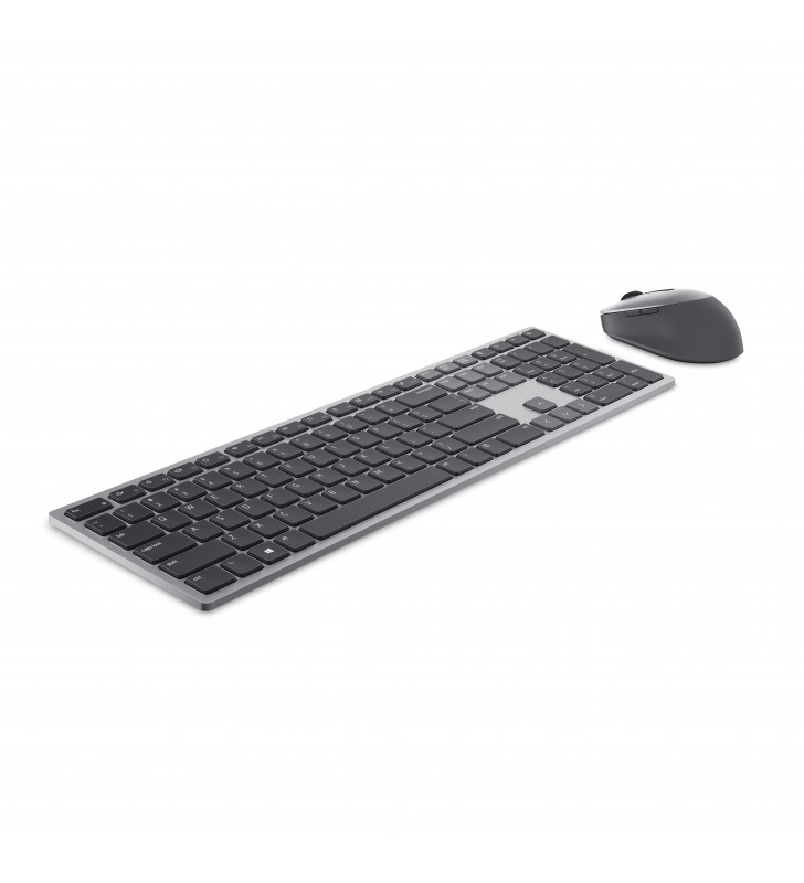 DELL KM7321W tastaturi RF Wireless + Bluetooth QWERTY US Internațional Gri, Titan