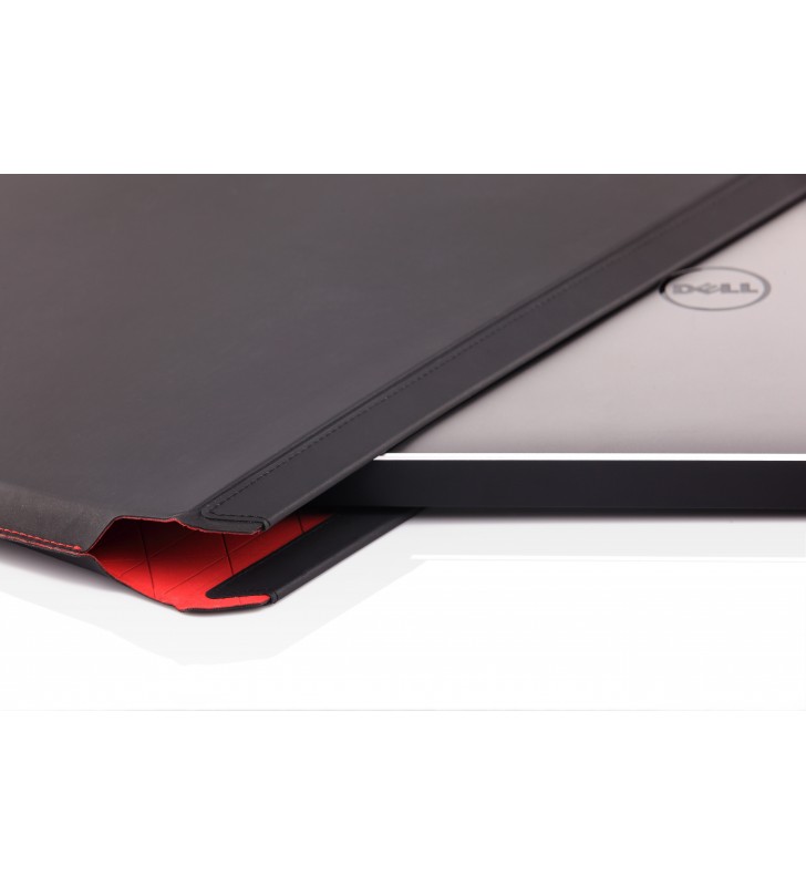 DELL 460-BCCU genți pentru notebook-uri 33,8 cm (13.3") Geantă Sleeve Negru, Roşu