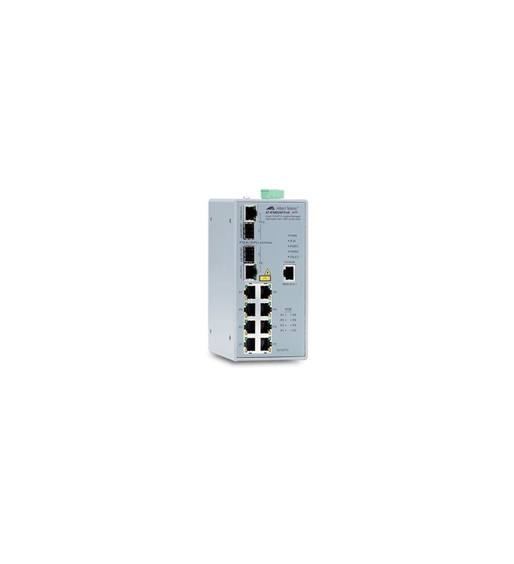 Allied Telesis IFS802SP/POE (W) Gestionate Fast Ethernet (10/100) Power over Ethernet (PoE) Suport Gri