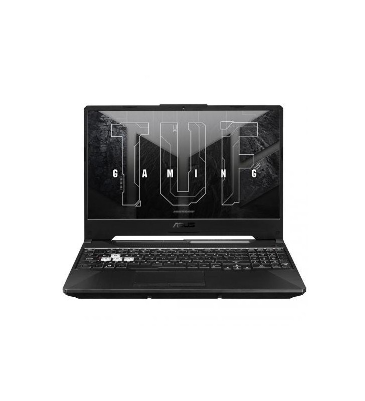 Laptop ASUS Gaming 15.6'' TUF F15 FX506HE, FHD 144Hz, Procesor Intel® Core™ i7-11800H (24M Cache, up to 4.60 GHz), 16GB DDR4, 1TB SSD, GeForce RTX 3050 Ti 4GB, No OS, Graphite Black