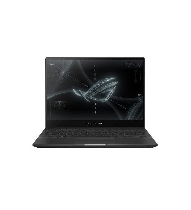 Laptop 2-in-1 ASUS ROG Flow X13 GV301QE-K6008, AMD Ryzen 9 5900HS, 13.4inch Touch, RAM 16GB, SSD 1TB, nVidia GeForce RTX 3050 Ti 4GB, No OS, Off Black