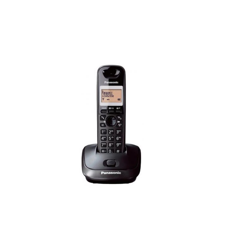 Telefon Panasonic DECT KX-TG2511FXT cu caller ID, negru