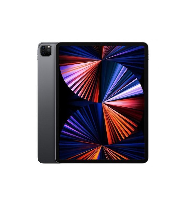Tableta Apple iPad Pro 12 (2021), Apple M1 Chip Octa Core, 12.9inch, 2TB, Wi-Fi, BT, 5G, iOS 14.5.1, Space Grey
