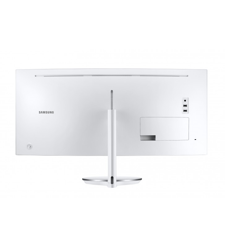 Samsung C34J791WTR 86,4 cm (34") 3440 x 1440 Pixel UltraWide Quad HD QLED Alb