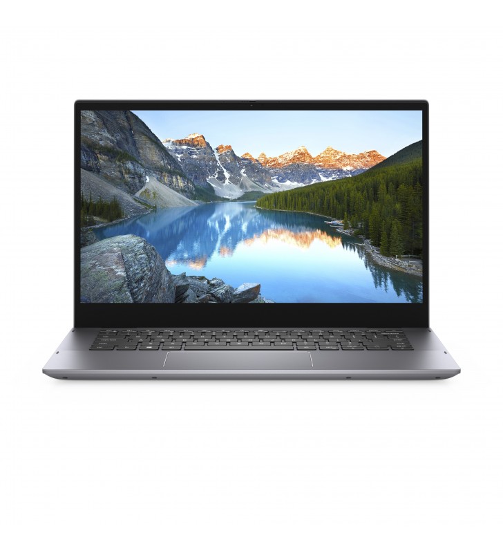 Laptop 2-in-1 Dell Inspiron 5406, Intel Core i7-1165G7, 14inch Touch, RAM 8GB, SSD 512GB, Intel Iris Xe Graphics, Windows 10, Titan Grey