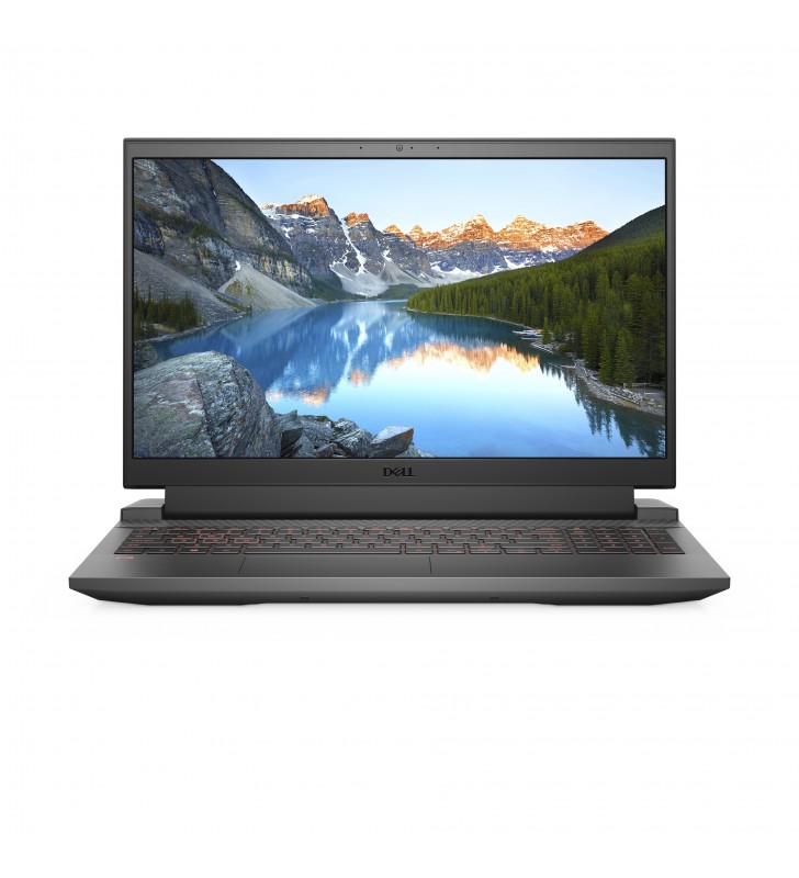 Laptop Dell Inspiron G15 5510, Intel Core i5-10200H, 15.6inch, RAM 8GB, SSD 512GB, nVidia GeForce GTX 1650 4GB, Windows 10, Dark Shadow Grey