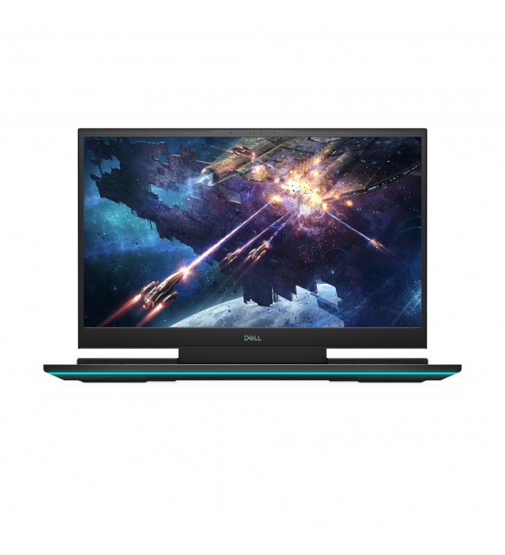 Laptop Dell Inspiron G7 7700, Intel Core i7-10750H, 17.3inch, RAM 16GB, SSD 512GB, nVidia GeForce GTX 1660 Ti 6GB, Windows 10, Mineral Black