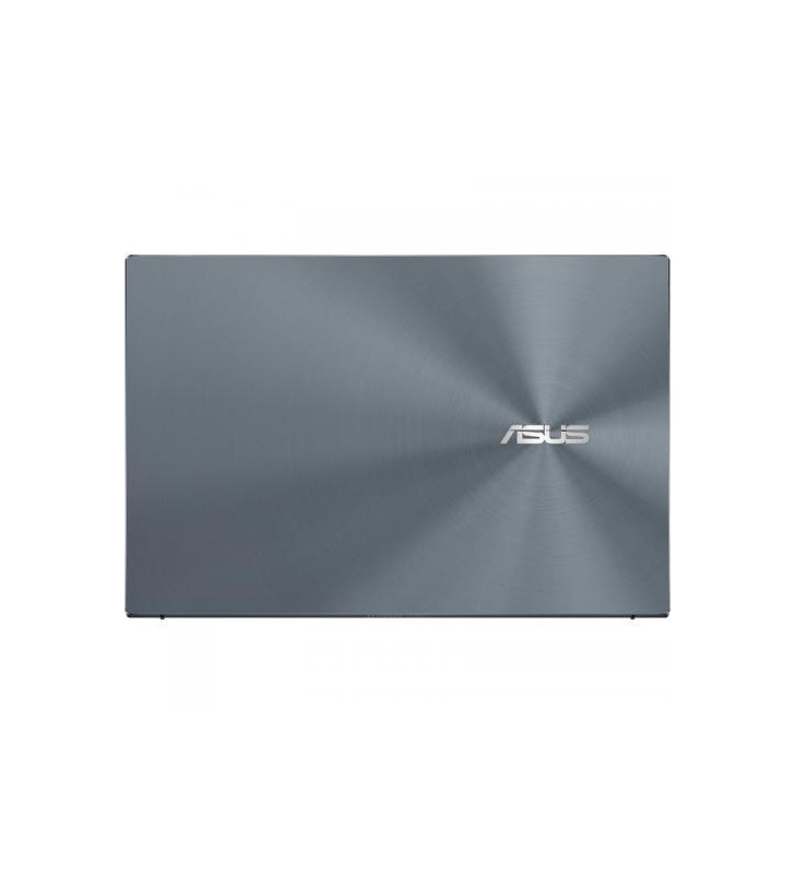 Laptop ASUS Zenbook 13 OLED UX325EA-KG257, Intel Core i7-1165G7 pana la 4.7GHz, 13.3" Full HD, 8GB, SSD 512GB, Intel Iris Xe Graphics, Free Dos, gri
