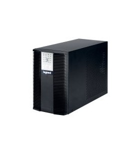 UPS Legrand KEOR LP, Tower, 1000VA/900W, On Line Double Conversion, Sinusoidal, PFC, 1 RS232 serial port, 1 slot for networkinterface connection (ex. CS121), IN 1x C13, OUT 3x IEC C13 & 1xSHK (Optional battery cabinet 1x310958)