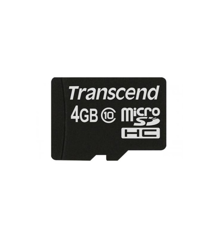 Memory card Transcend microSDHC 4GB MLC, clasa 10