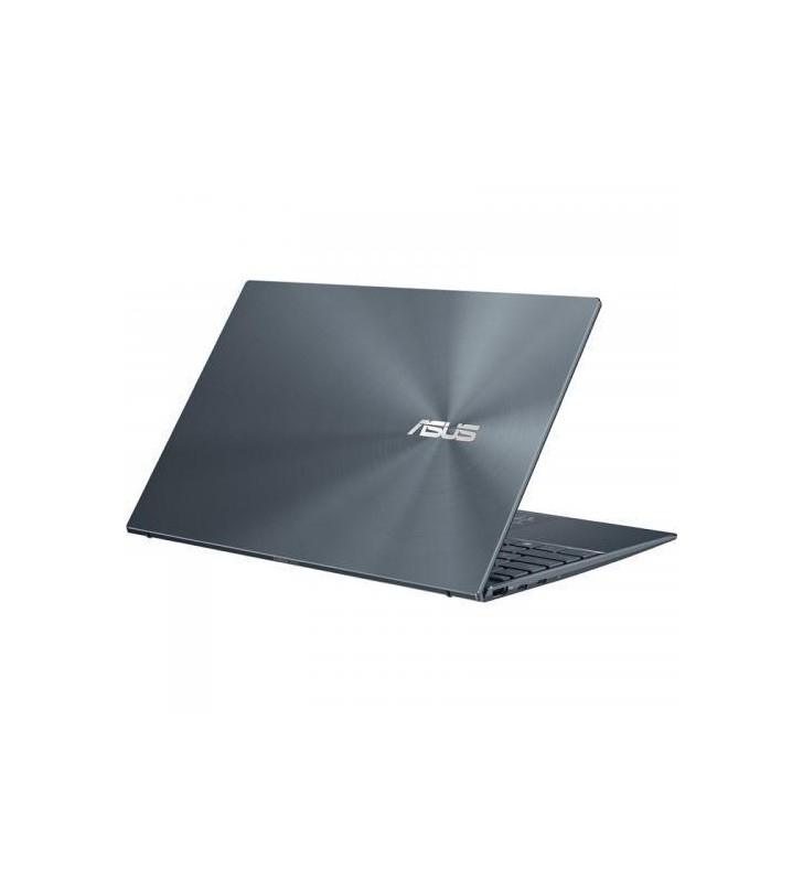 Ultrabook ASUS ZenBook 14 UM425QA-KI009T, AMD Ryzen 5 5600H, 14inch, RAM 8GB, SSD 512GB, AMD Radeon Graphics, Windows 10, Pine Grey