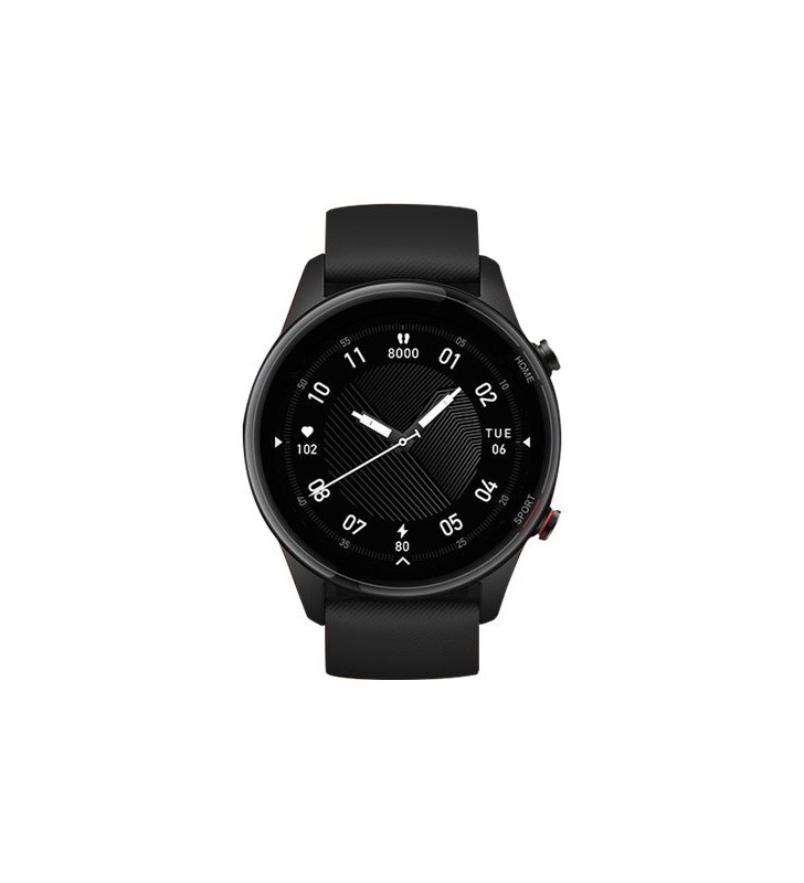 SmartWatch Xiaomi Xiaomi Mi Watch, 1.78 inch, Curea Silicon, Black