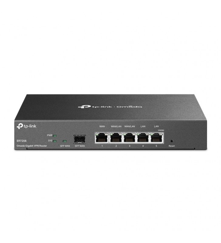 TP-LINK TL-ER7206 router cu fir Gigabit Ethernet Negru