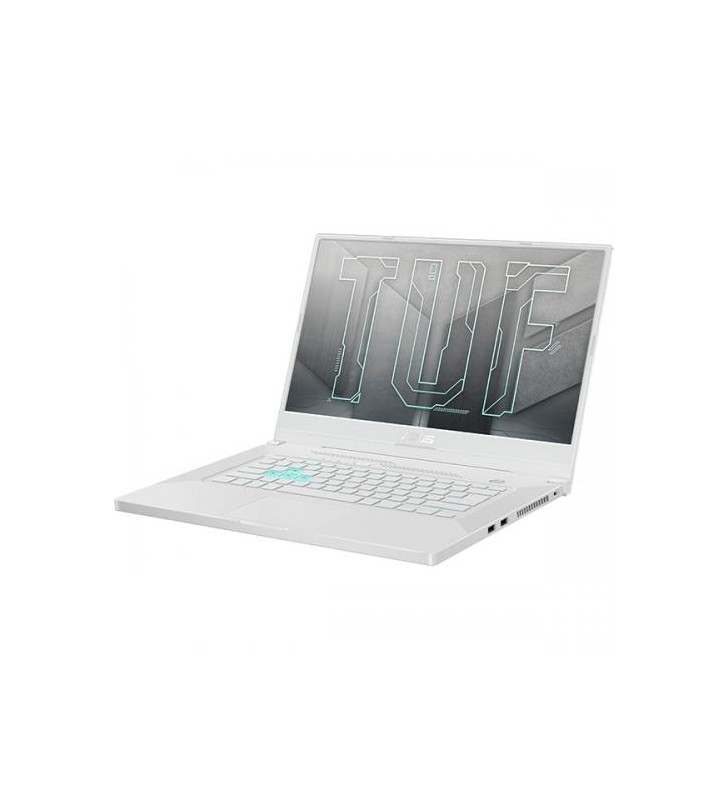 Laptop ASUS TUF Dash F15 FX516PE-HN020, Intel Core i7-11370H, 15.6inch, RAM 16GB, SSD 1TB, nVidia GeForce RTX 3050 Ti 4GB, Endless OS, Moonlight White
