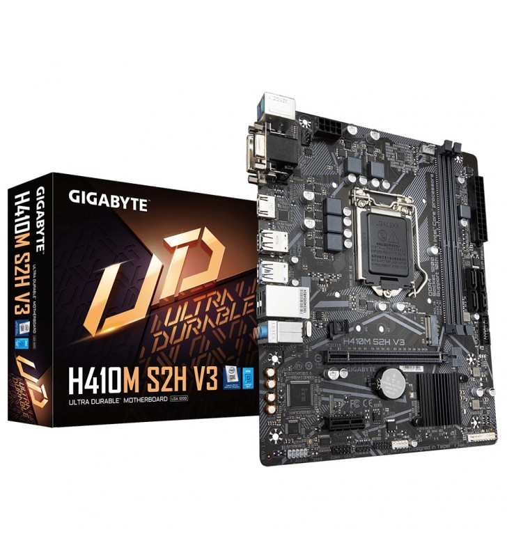 Gigabyte H410M S2H V3 plăci de bază Intel H510 LGA 1200 ATX