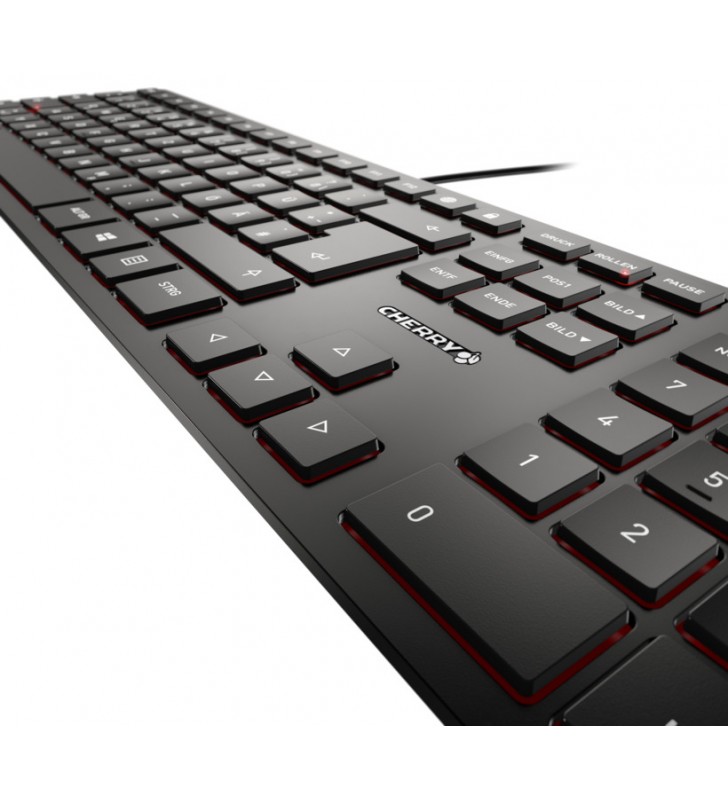 CHERRY KC6000 Slim Black tastaturi
