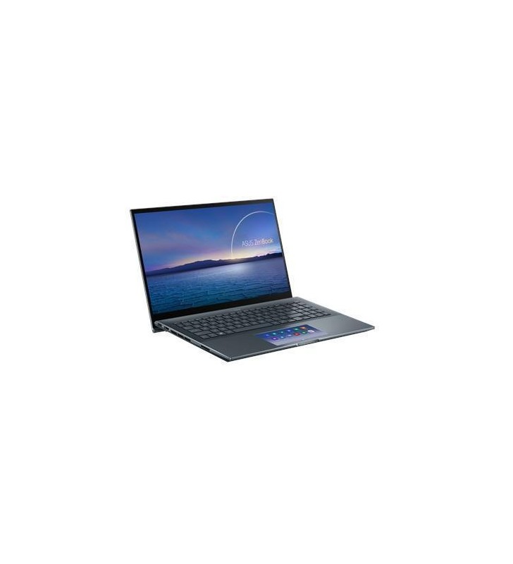 Laptop ASUS ZenBook Pro OLED UX535LI-H2310R, Intel Core i5-10300H pana la 4.5GHz, 15.6" 4K UHD Touch, 16GB, SSD 1TB, NVIDIA GeForce GTX 1650 Ti 4GB, Windows 10 Pro, gri