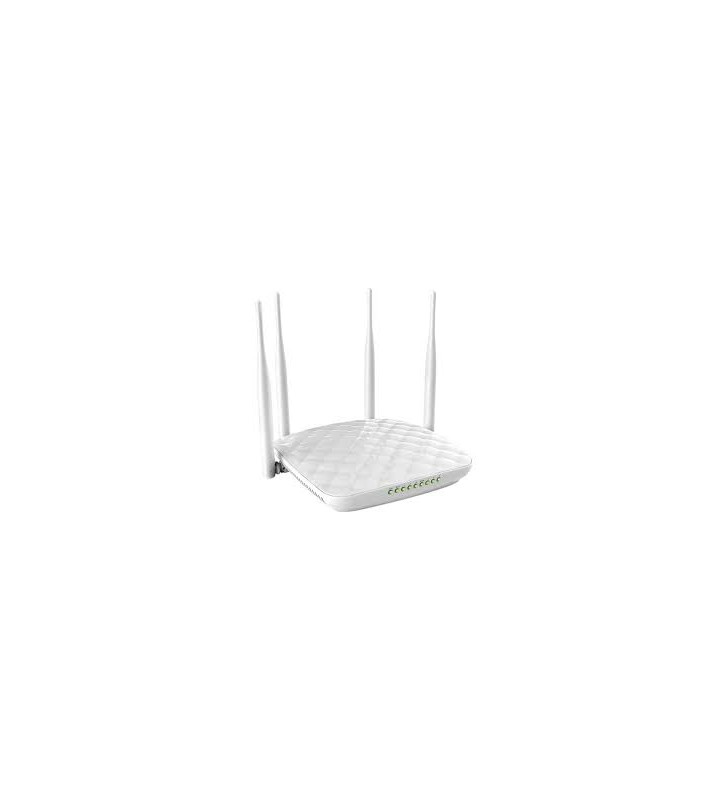 Tenda| FH456 V4.0 | Router wireless | 802.11n | Viteza transfer 300 Mbps | Porturi 1 WAN, 3 LAN 10/100 Mbit/s | Antene 4 externe 5 dbi | Pt case medii si mari | Alb