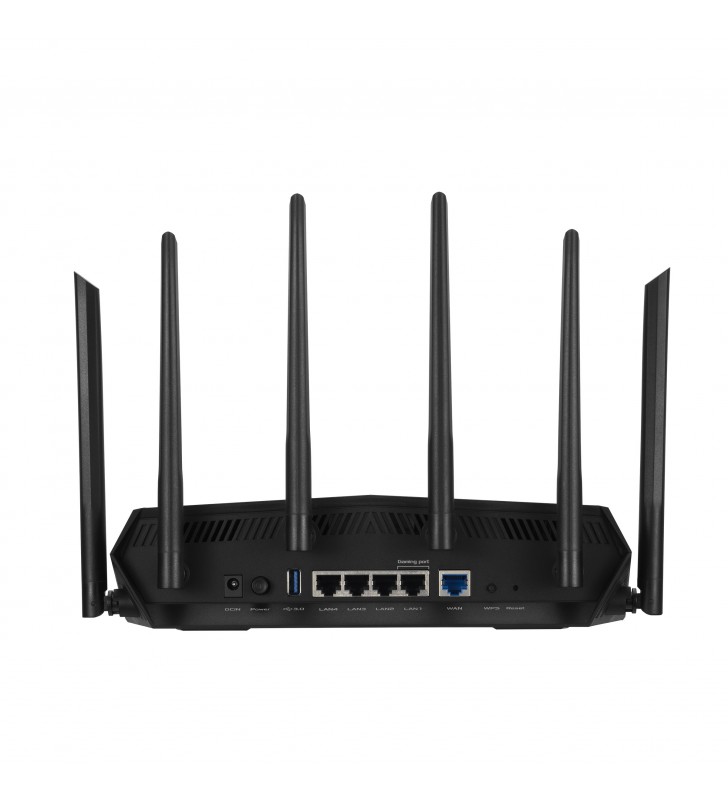 ASUS TUF Gaming AX5400 router wireless Gigabit Ethernet Bandă dublă (2.4 GHz/ 5 GHz) Negru