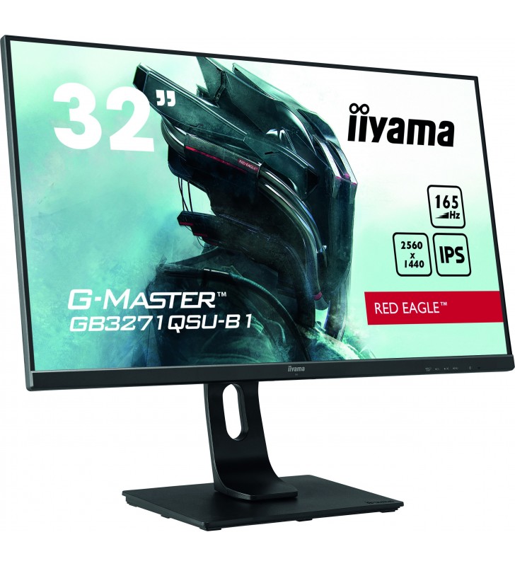 iiyama G-MASTER GB3271QSU-B1 monitoare LCD 80 cm (31.5") 2560 x 1440 Pixel Wide Quad HD LED Negru