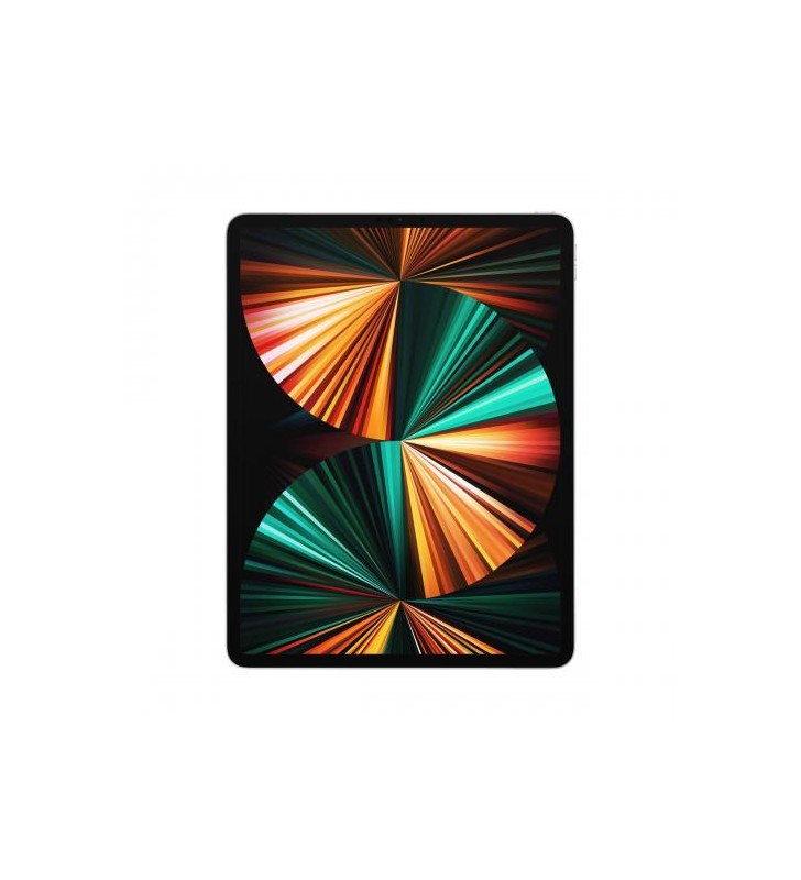 Tableta Apple iPad Pro 12 (2021), Apple M1 Chip Octa Core, 12.9inch, 512GB, Wi-Fi, BT, 5G, iOS 14.5.1, Silver