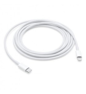 Cablu de date Apple MM093ZM/A, Lightning - USB-C, 1m, White