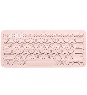 Logitech K380 Multi-Device tastaturi Bluetooth QZERTY Spaniolă Roz